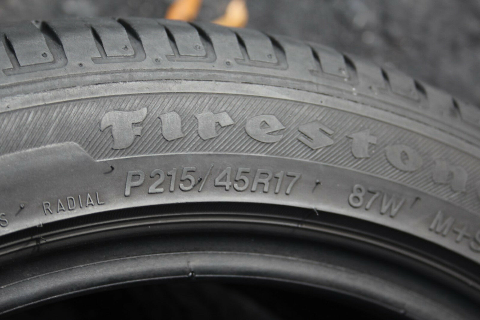 Firestone FR740 Performance Radial Tire P215/45R17 87W 