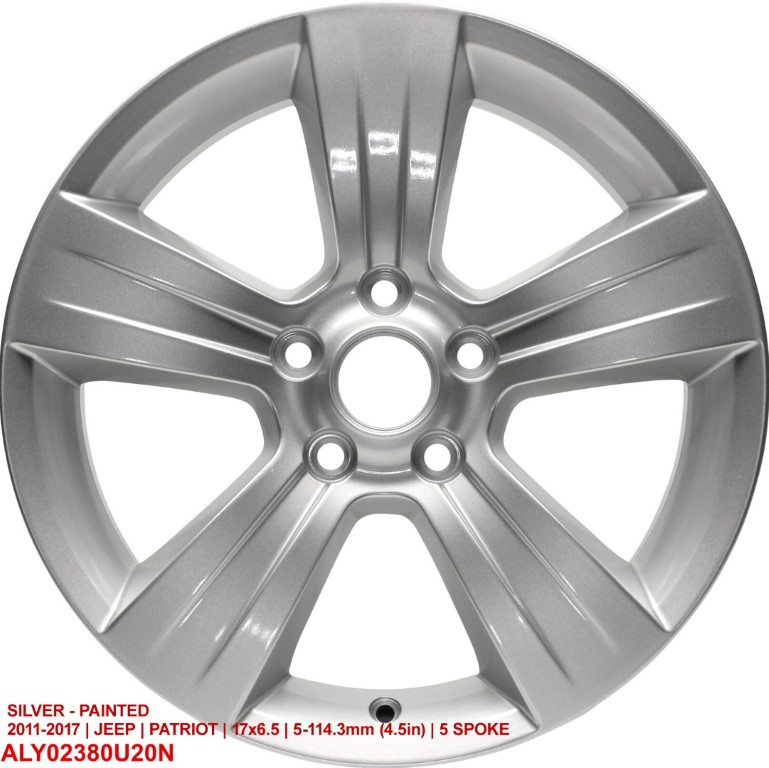 Jeep Patriot 2011 2012 2013 2014 2015 2016 2017 17" OEM Replacement Rim