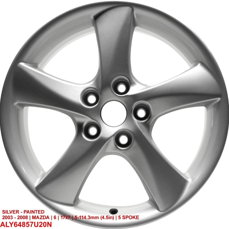 Mazda 6 2003 2004 2005 2006 2007 2008 17" OEM Replacement Rim 64857