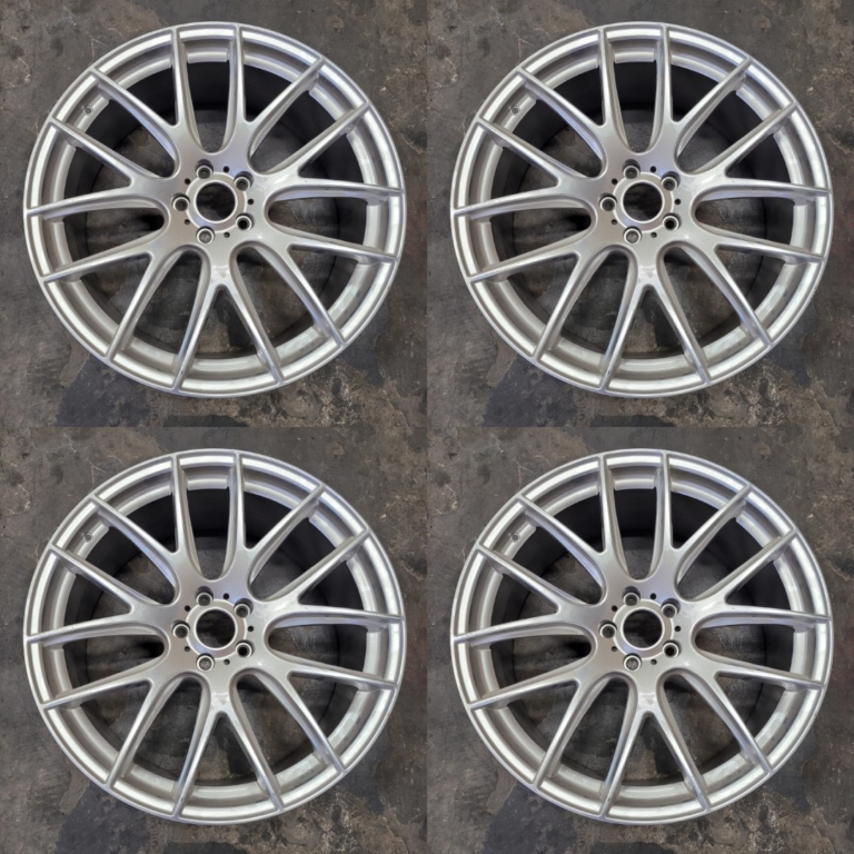 SET of 4 NEW BMW X5 X6 22" High Performance Rims Hyper Silver