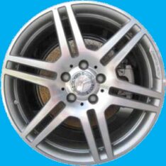 Mercedes C300 C350 2008 09 10 2011 17" OEM Rim Wheel Rear 65530 A2044014602 99156729