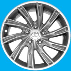 Toyota Camry 2011 12 13 2014 17" OEM Rim Wheel 75206 PT75803110 99355586