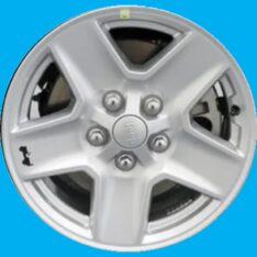Jeep Gladiator‎ 2020 2021 17" OEM Rim Wheel 9235 6KC86TRMAA 92234430