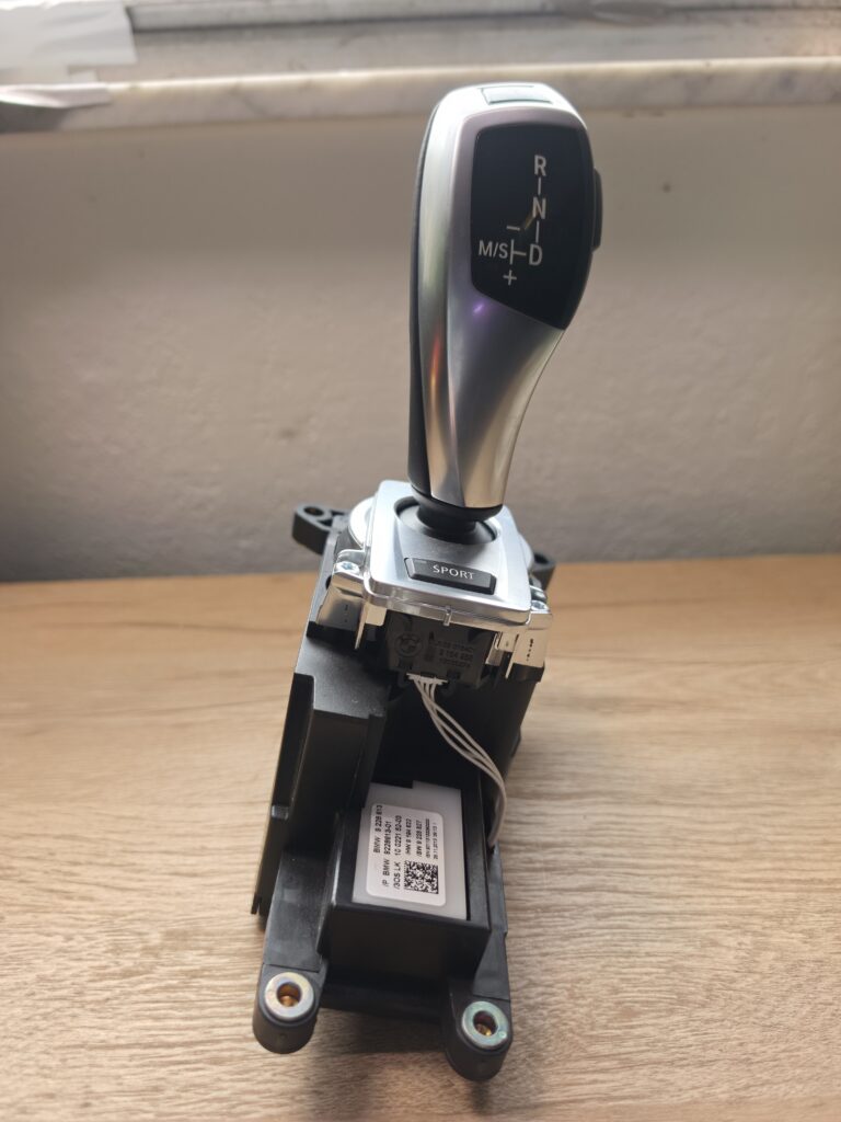 NEW OEM BMW RHD Sport Gear Selector Switch GWS (EDC/SPORT) — X5 E70 / X6 E71 incl X5M X6M (2010–2014) — 61319228613