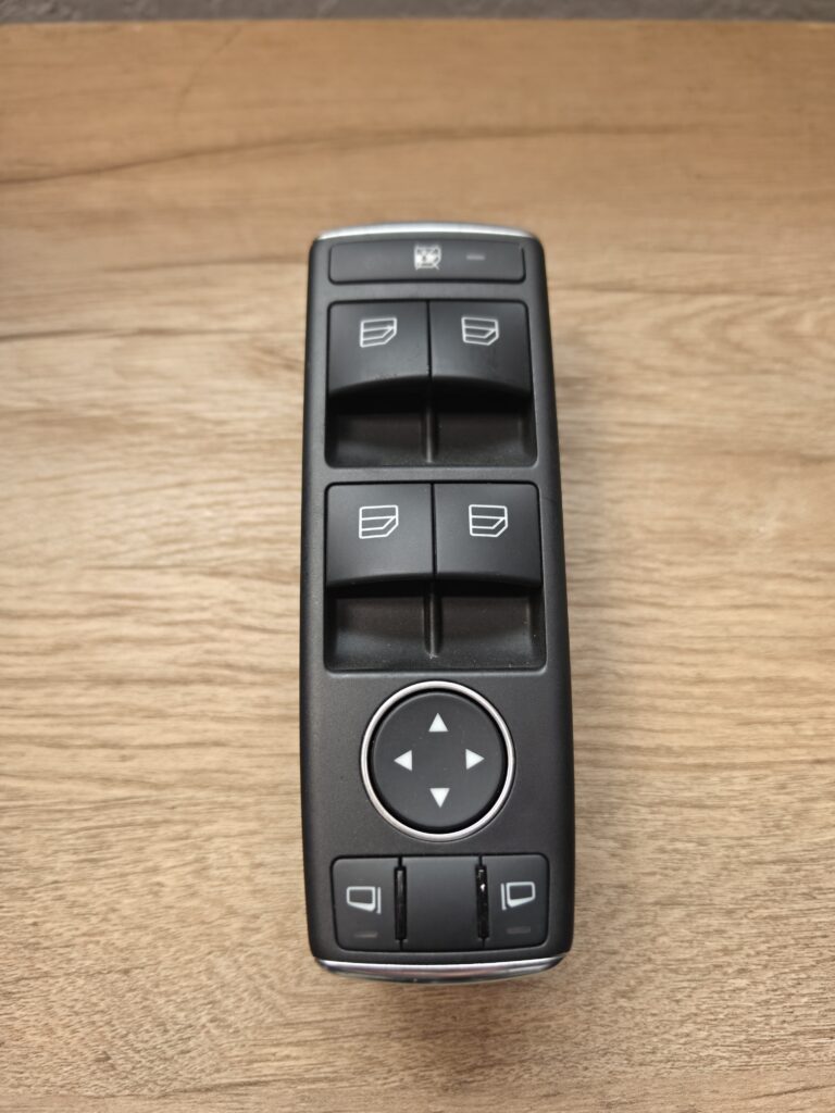 NEW Genuine Mercedes-Benz OEM Master Power Window Switch — W212/S212 E-Class, C207/A207 Coupe/Cabrio, W218 CLS (2010–2018) — A2129056000 (LHD)